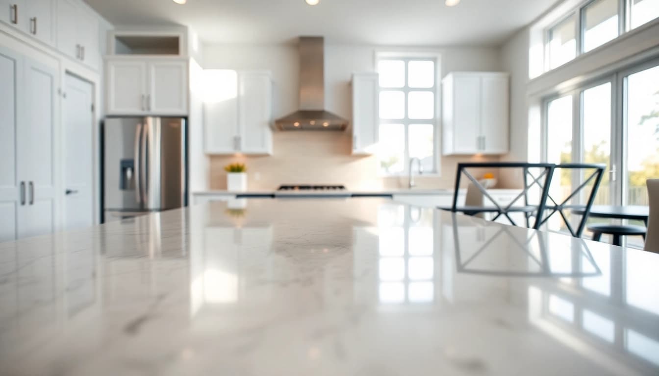 Engaging home improvement kitchen remodel showcasing a modern design and efficient layout.