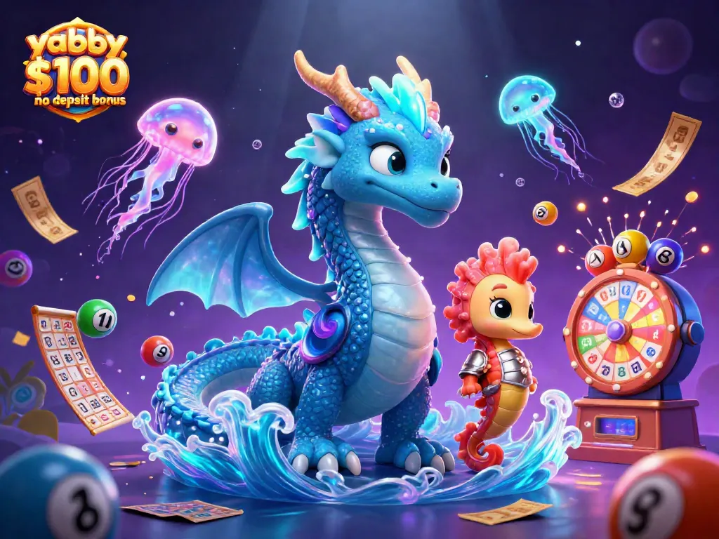 Experience the excitement of yabby casino $100 no deposit bonus with vibrant gaming elements and action.
