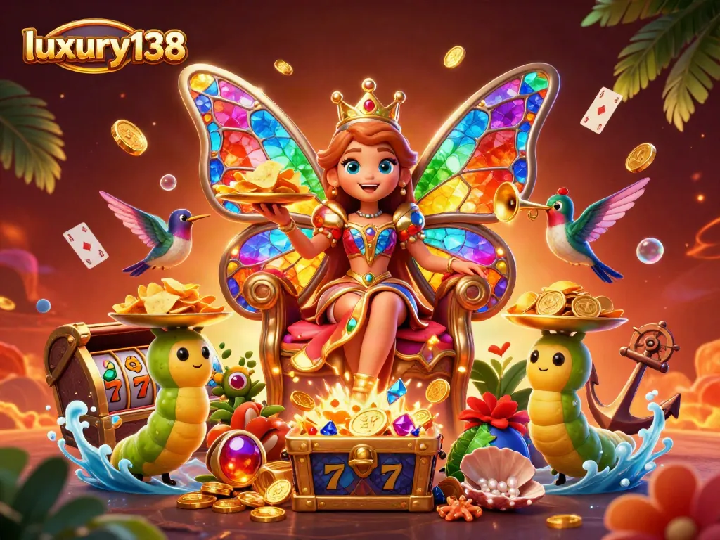 Luxury138 menawarkan pengalaman bermain slot dengan gameplay memukau dan simbol keberuntungan yang berkilau.