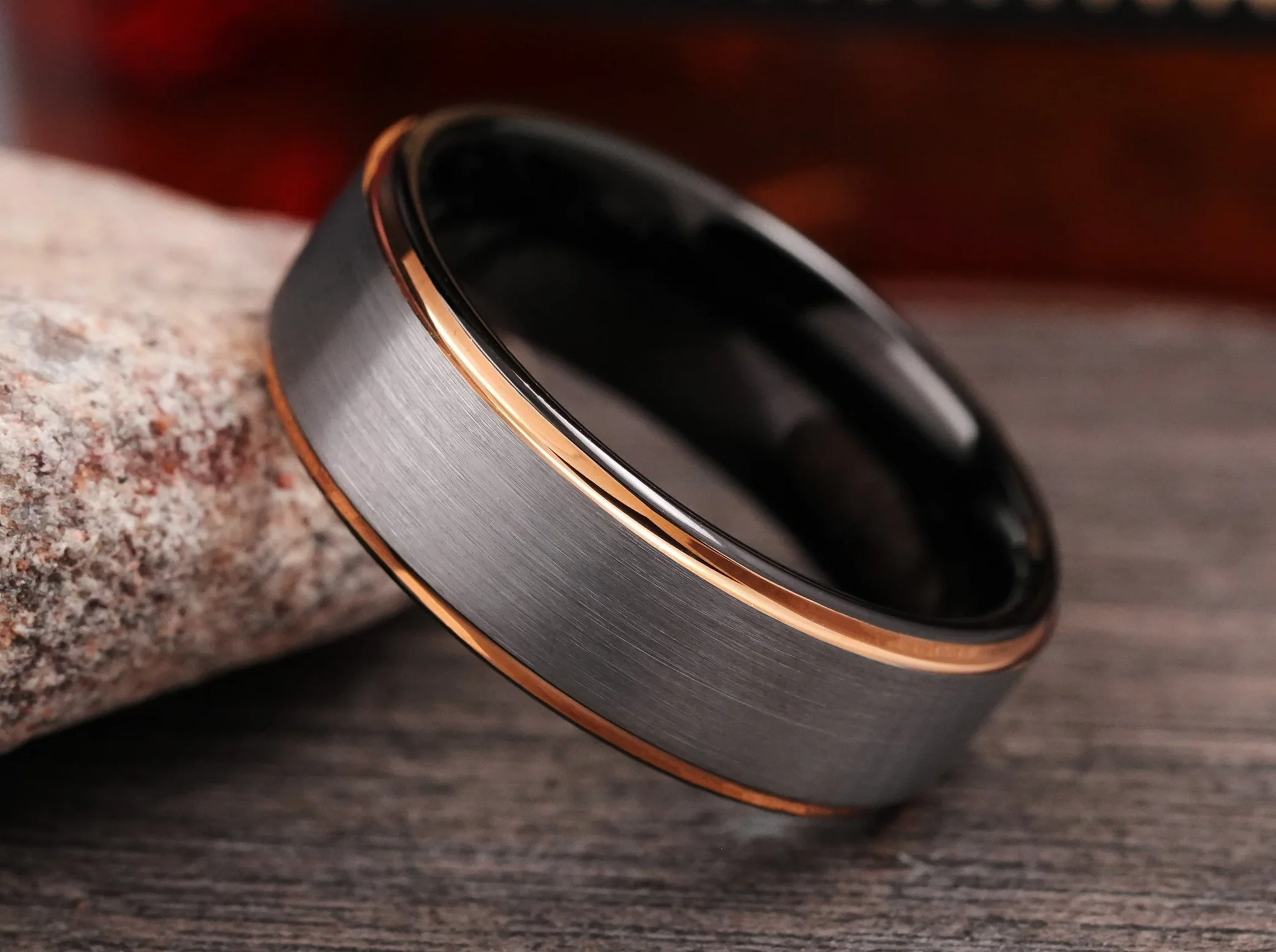 The Timeless Appeal of Gunmetal Wedding Bands for Men