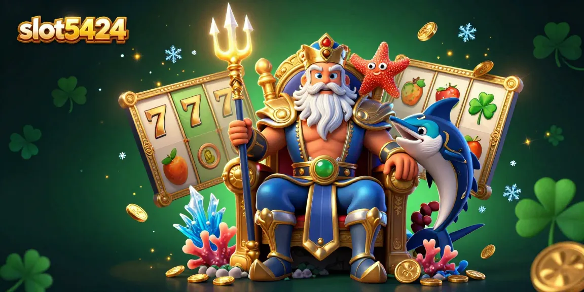 Spin the reels and win with slot5424 in this captivating casino scene.