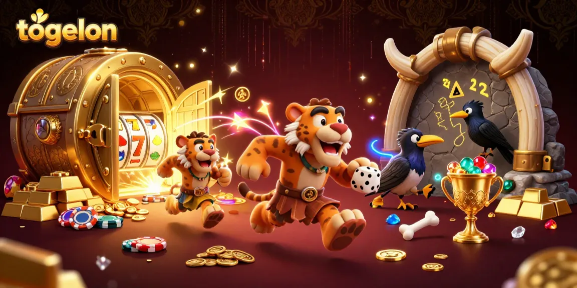 Experience excitement with togelon as the caveman duo and sabertooth unleash prehistoric casino thrills.