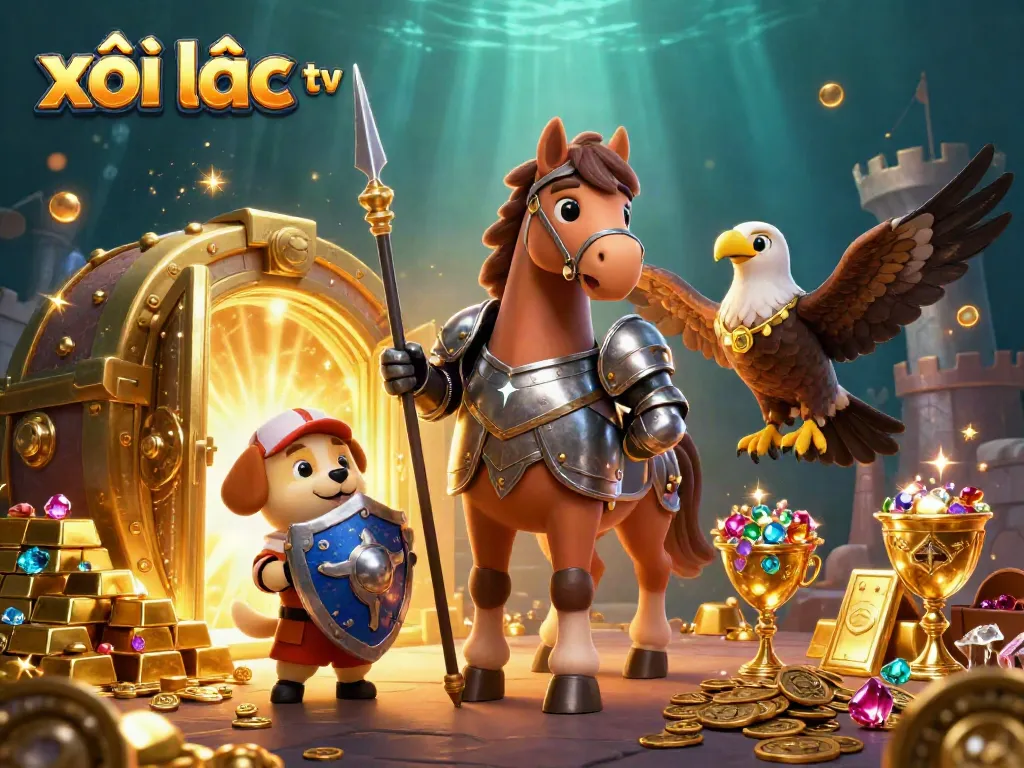 Experience the thrill of xôi lạc tv with immersive casino action featuring dazzling treasures.