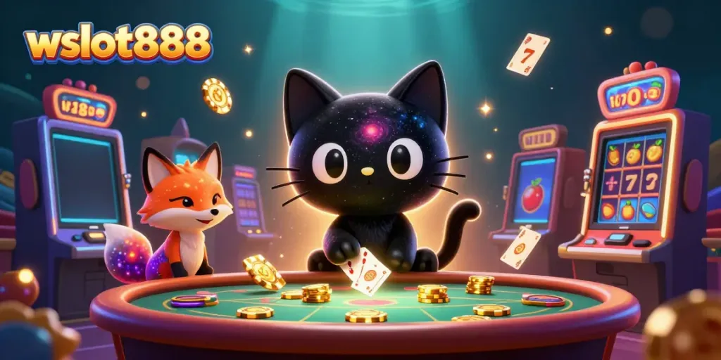 Menangkan hadiah jackpot dengan wslot888 di kasino luar angkasa penuh warna.