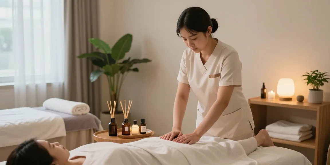 Experience 강남출장마사지 with professional therapists in a serene wellness studio.