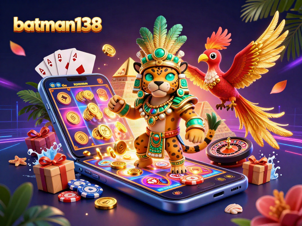 Engage with batman138 to discover thrilling slots and rich rewards in vibrant 3D illustration.