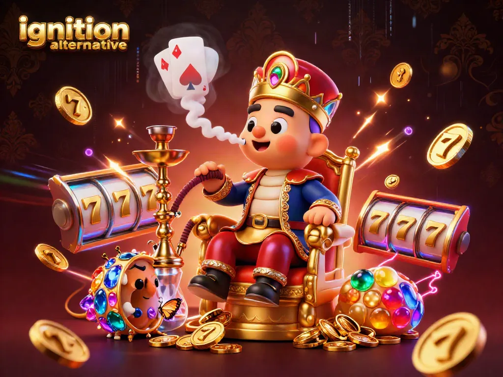 Experience the best ignition alternative for online casino magic, featuring vibrant slot reels and a stunning caterpillar master.