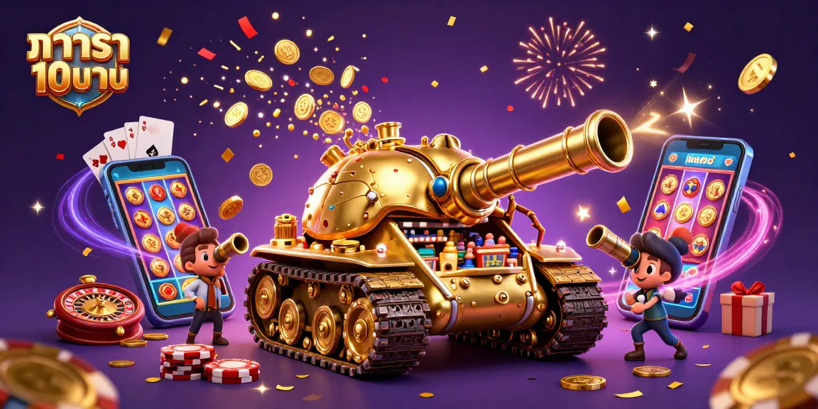 Experience thrilling baccarat action with a miniature casino in a golden beetle tank, perfect for บาคาร่า 10 บาท play!