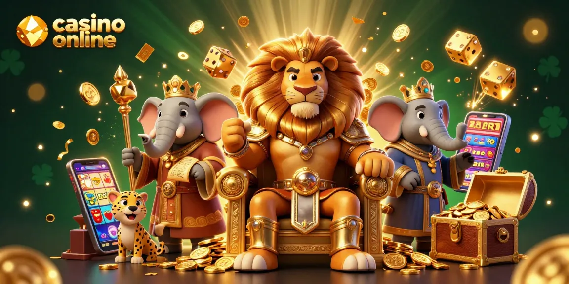Vinci alla grande con il casino online: un re leone tra simboli e giochi!