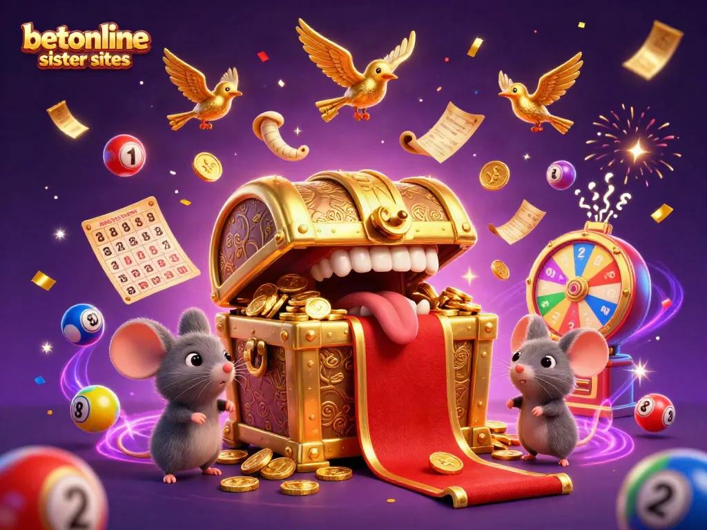 Join the excitement of betonline sister sites with adventurous mice and golden treasures!