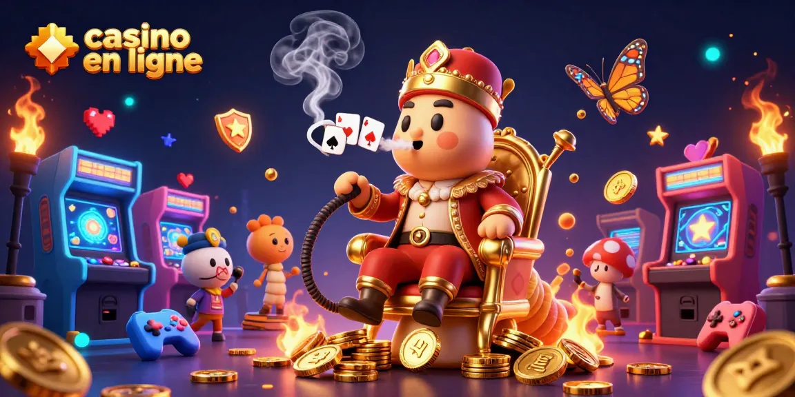 Découvrez un monde captivant de casino en ligne avec des éléments de jeu vibrants.