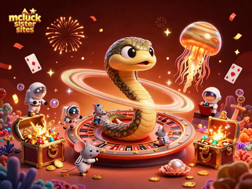Engage with thrilling games at mcluck sister sites, featuring vibrant characters and exciting casino elements.