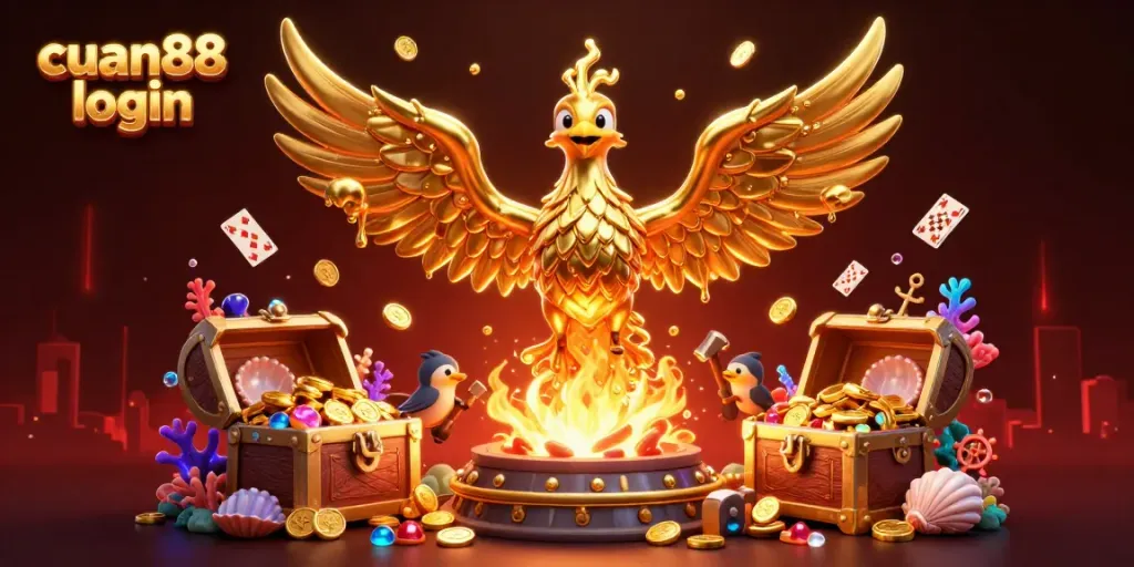 Experience the thrill of cuan88 login with dynamic 3D casino elements and vibrant visuals.