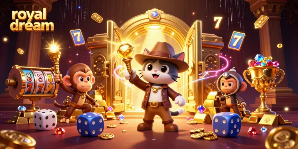 Menangkan koin di permainan royal dream dengan cara yang aman dan mudah melalui top up