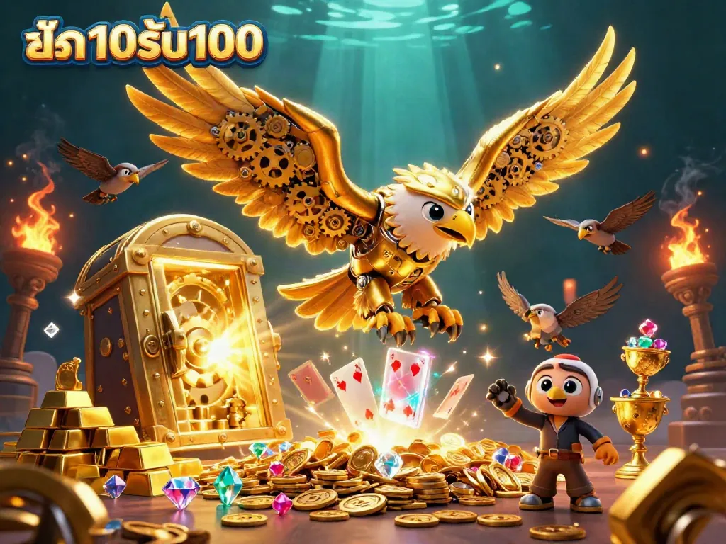 โปรโมชั่นฝาก10รับ100 ช่วยให้ผู้เล่นเริ่มต้นด้วยเงินจำนวนน้อย แถมโบนัสเพิ่มเพื่อทดลองเล่นเกมจริง