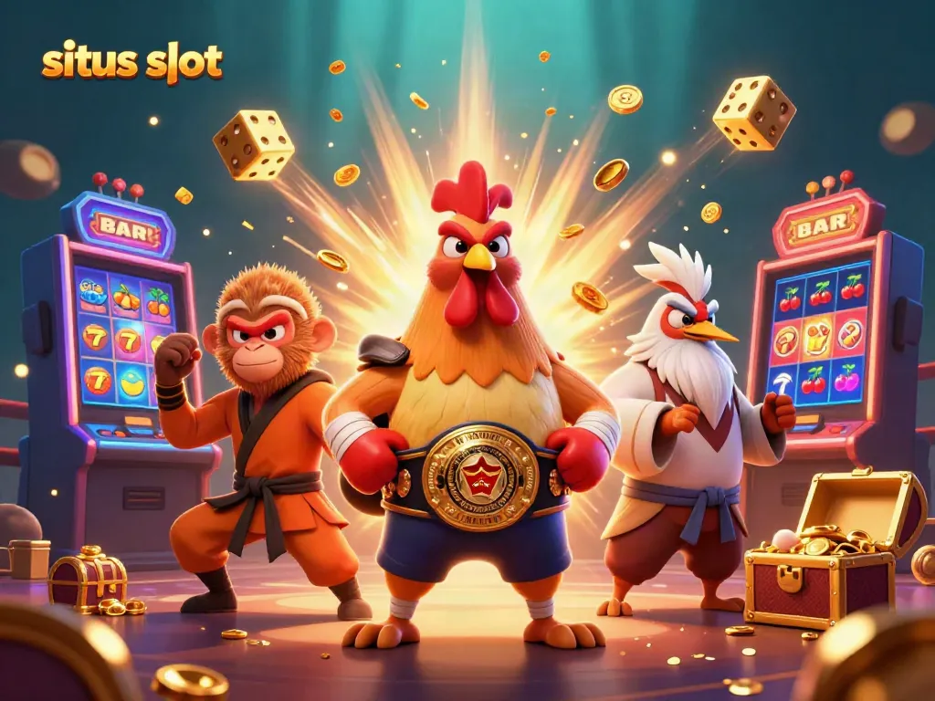 Memenangkan jackpot di situs slot yang menarik dengan simbol berwarna-warni dan elemen permainan