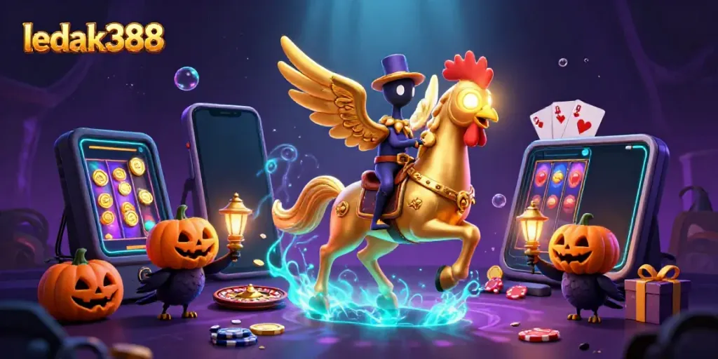 Rasakan keseruan LEDAK388 saat memainkan game kasino dengan bonus menarik dan desain yang modern.
