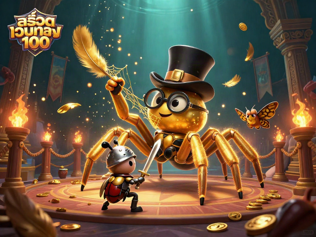 Engage with สล็อตเว็บตรง100 and explore a thrilling 3D casino adventure with whimsical characters.