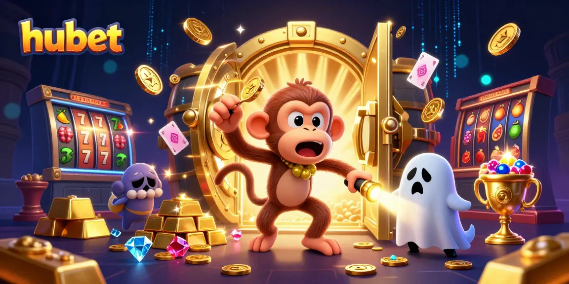 Experience the hubet gaming thrill with lively casino characters and dazzling treasures.