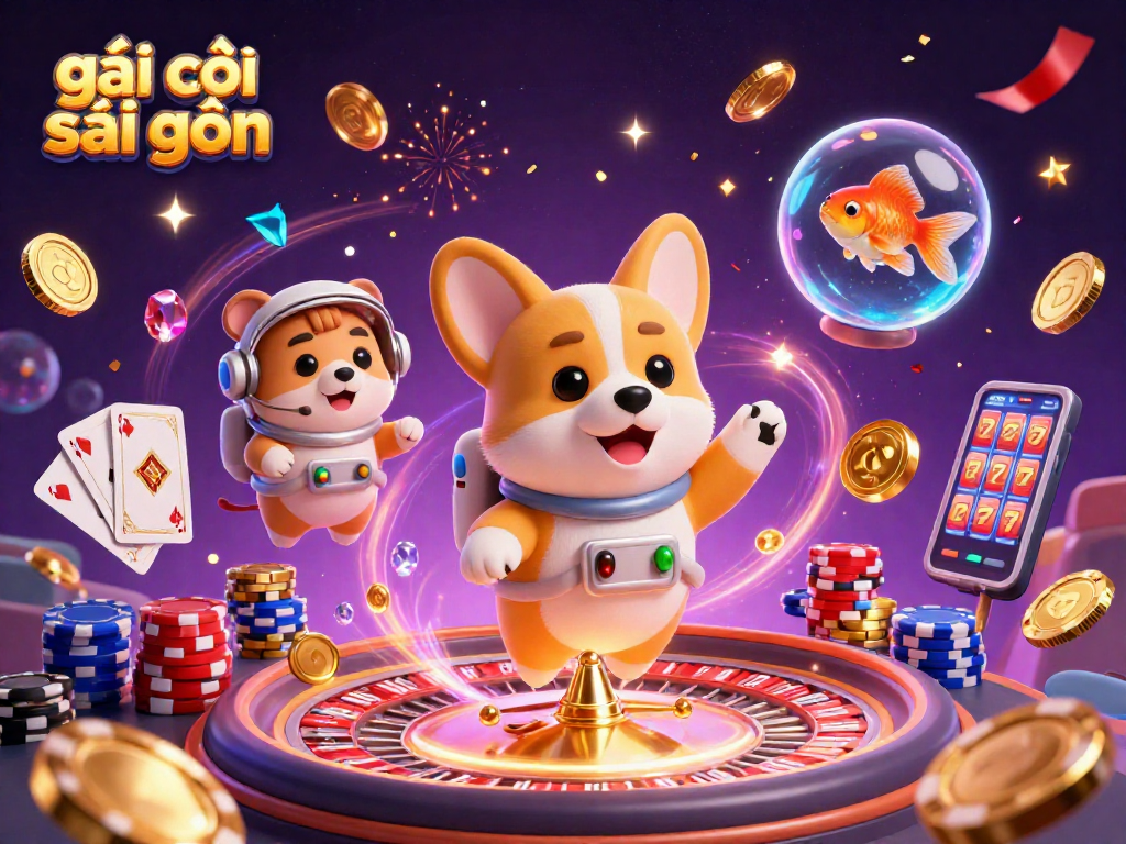 Gái gọi sài gòn amidst a lively casino scene, generating excitement with gambling elements.