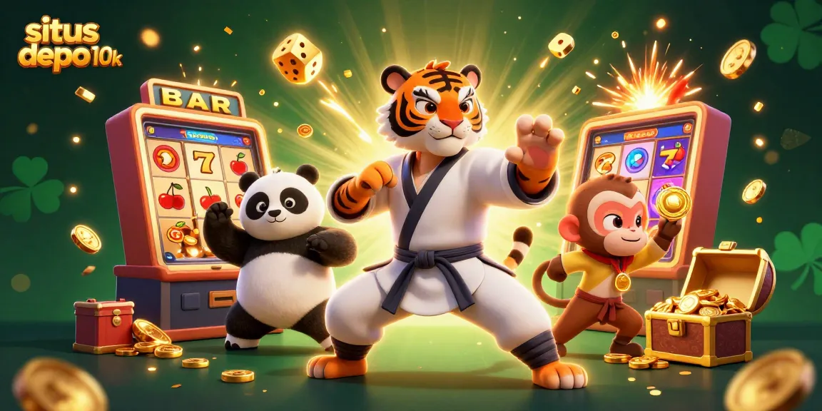 Menangkan permainan di situs depo 10k dengan jackpot slot yang melimpah dan grafik memukau.